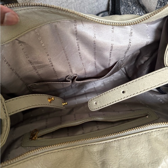 Marc by Marc Jacobs Preppy Pearl Colorblock Leather Satchel - Picture 8 of 8